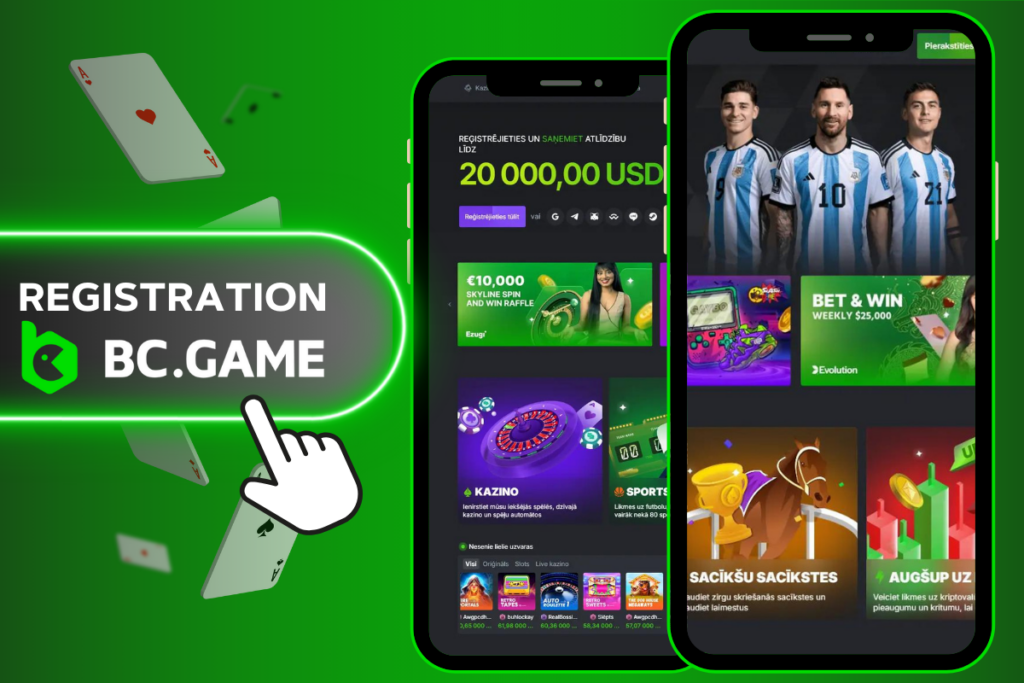 भारत में BC.Game क्रिप्टो कैसीनो साइट - प्राधिकरण वेब साइट